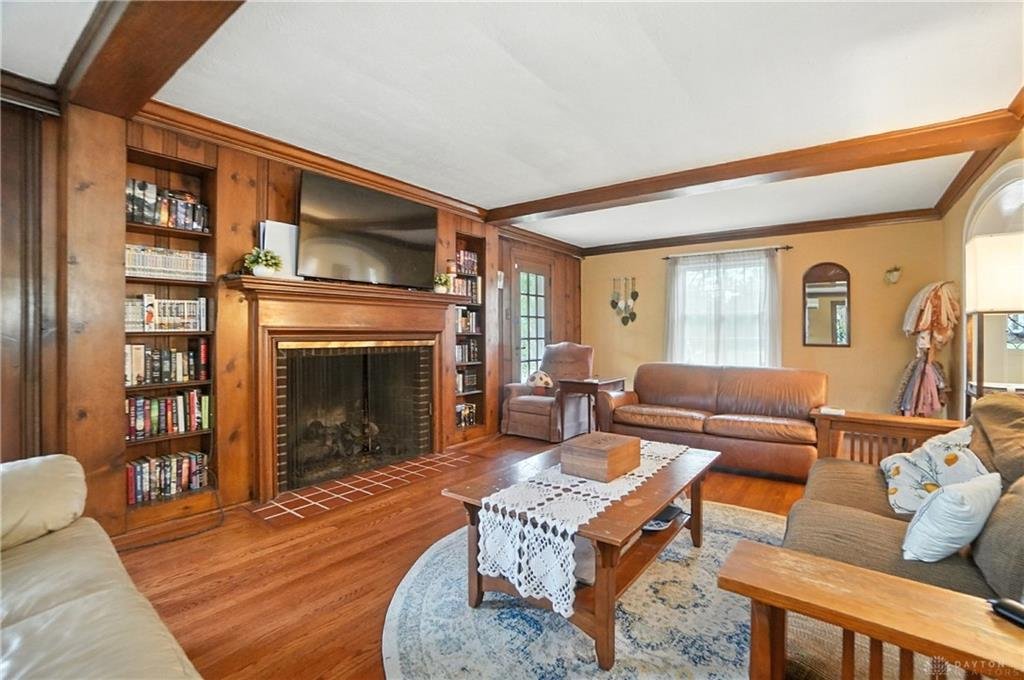 Living room inside 816 Otterbein Avenue in Dayton Ohio