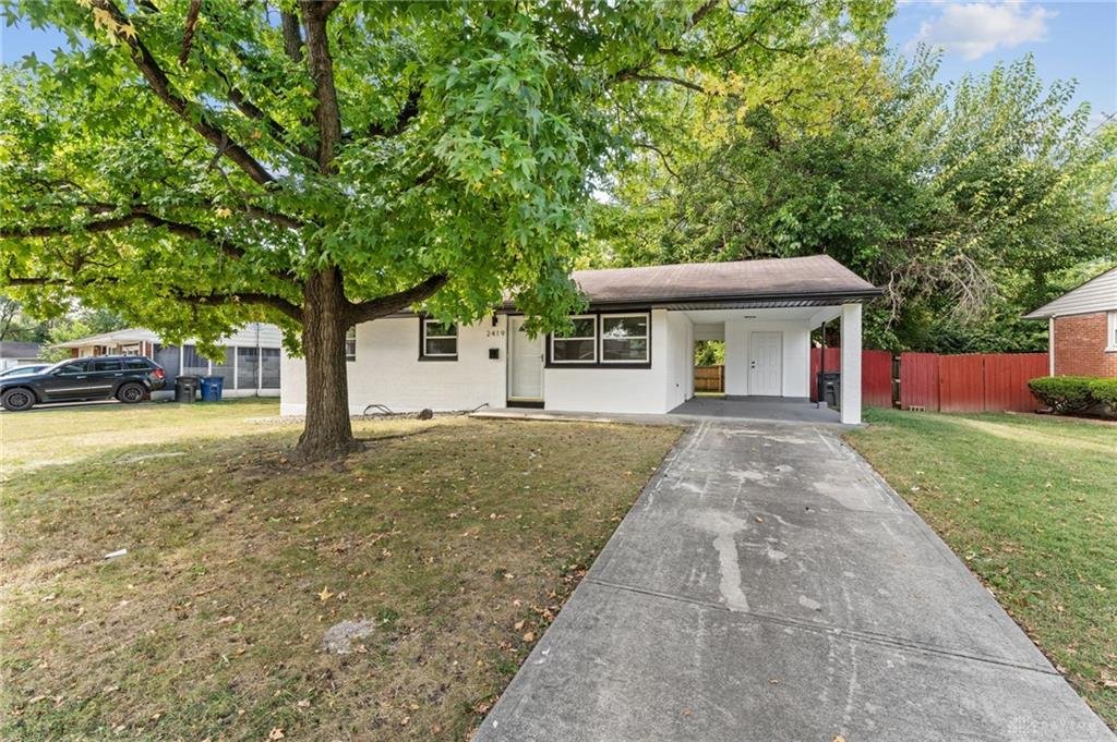 2419 Thornton Drive Dayton Ohio exterior front