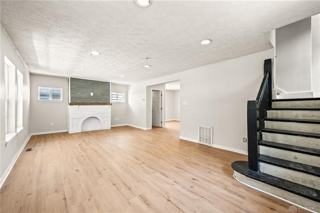 Kitchen with generous countertop and storage space