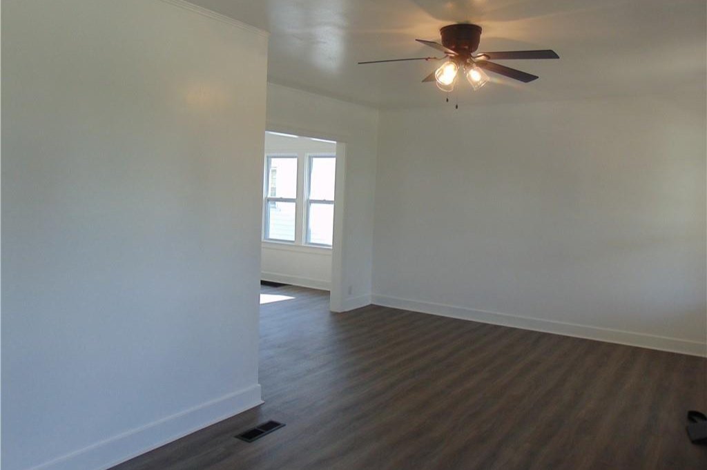 Flexible basement space for storage and recreation at 747 Heck Avenue