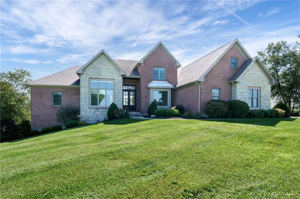 Front exterior of 7828 Country View Lane in Crestway Estates, Brookville